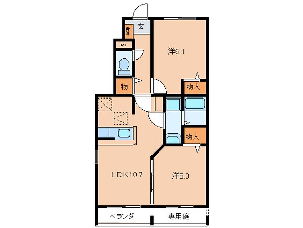 プチ　シャの物件間取画像